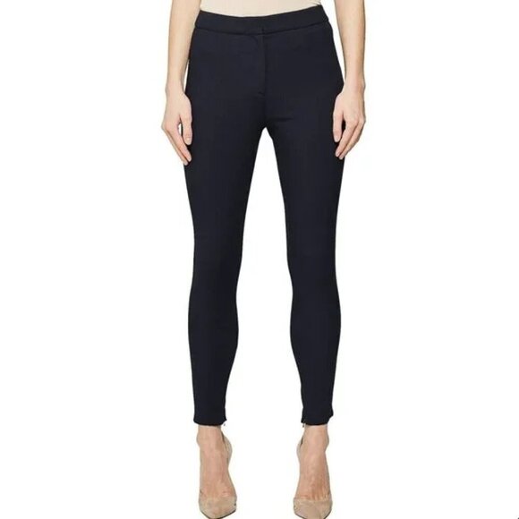 Reiss | Arla Skinny Stretch Cotton Blend Trouser Pants - Size 4 - Picture 1 of 11